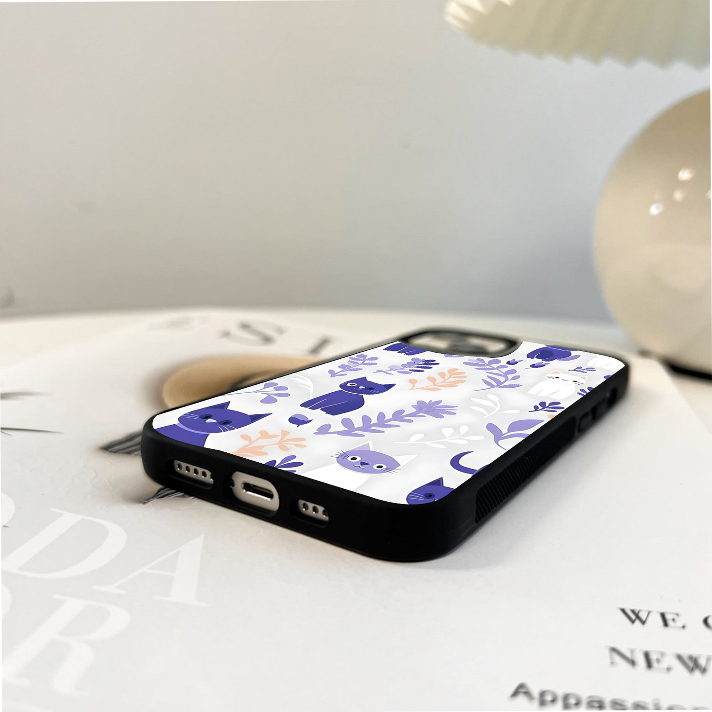 Lavender Field Parade Glass Case