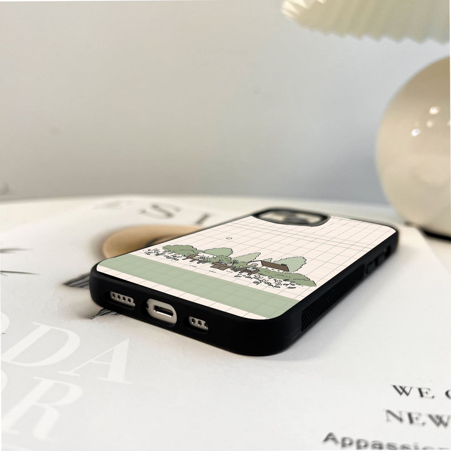 Grid Garden Gathering Glass Case