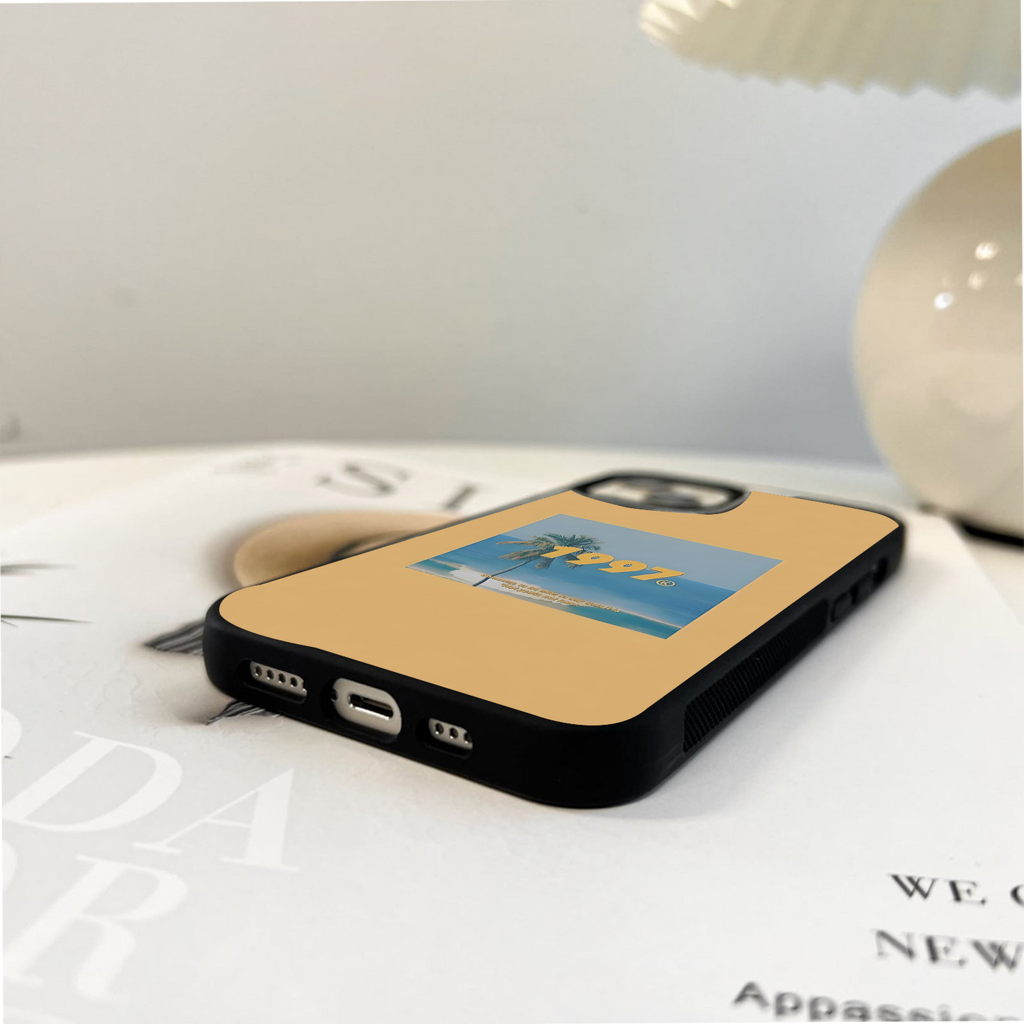 Star Meadow Prints Glass Case