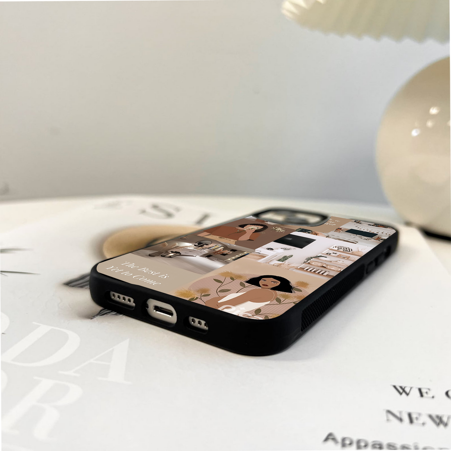 Golden Mind Moment Glass Case