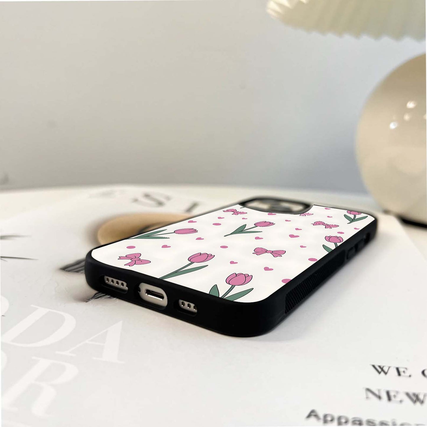 Tulip Garden Dream Glass Case