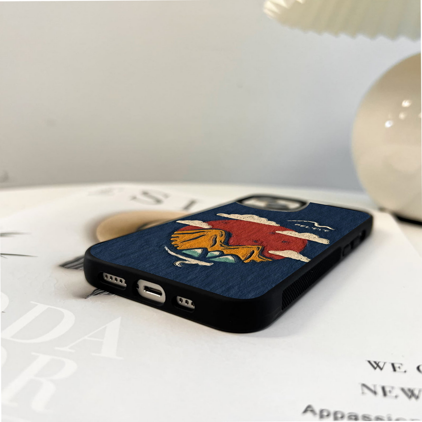 Dream Beyond Mountains Glass Case