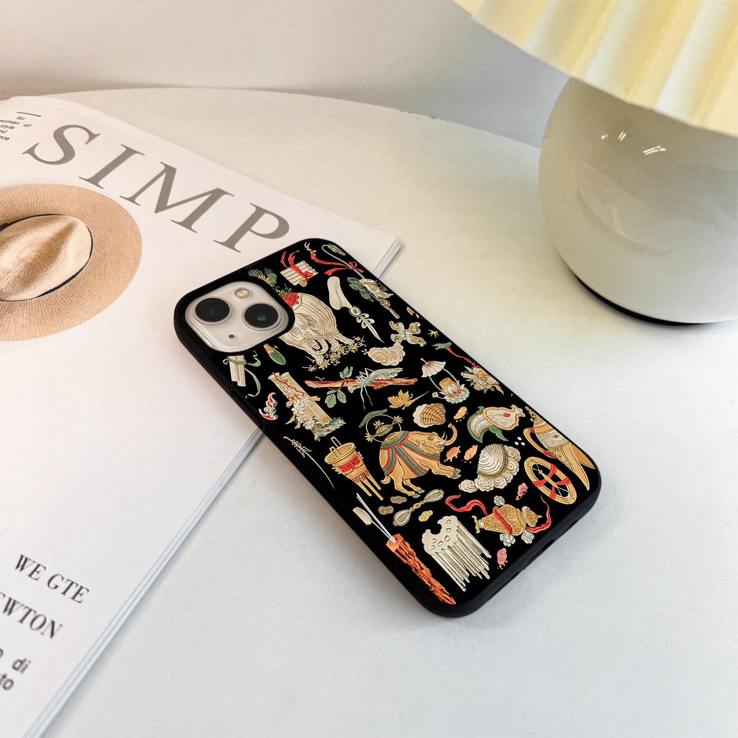 Timeless Royal Art Glass Case