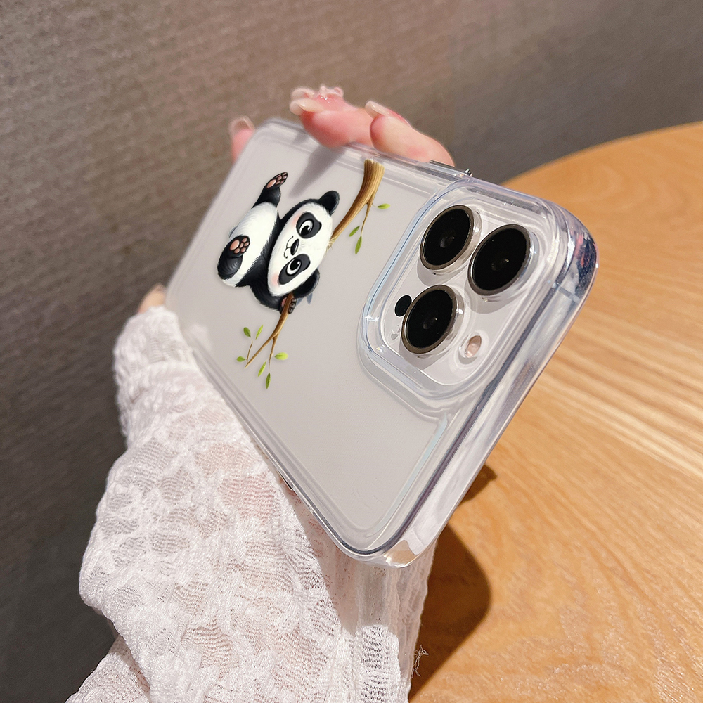 Playful Panda Swing Clear Silicon Cover