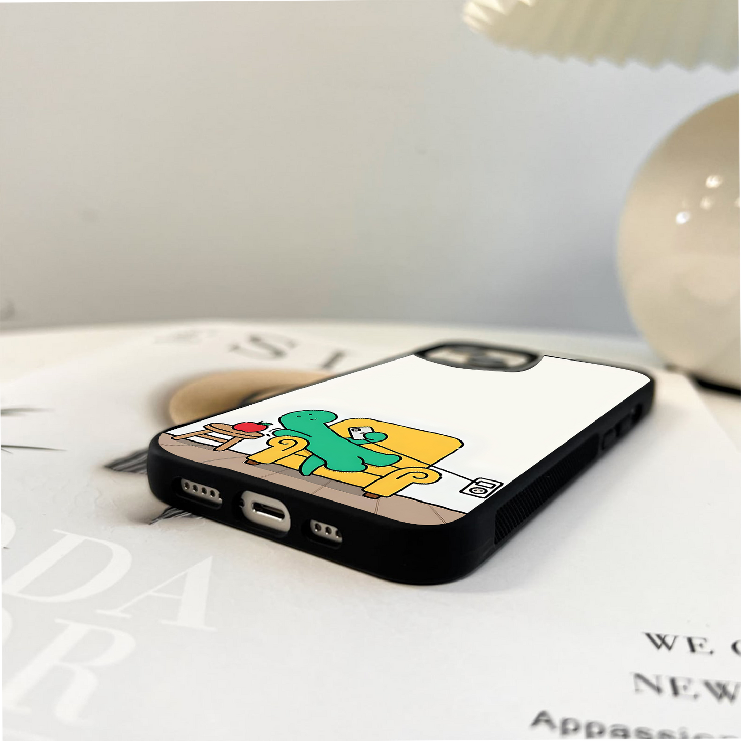 Lazy Loop Life Glass Case