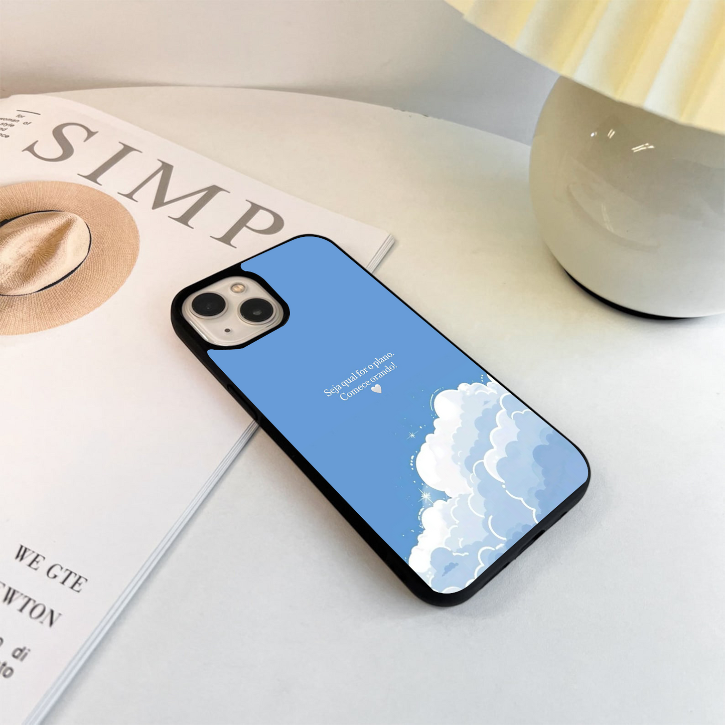 Faithful Sky Dreams Glass Case