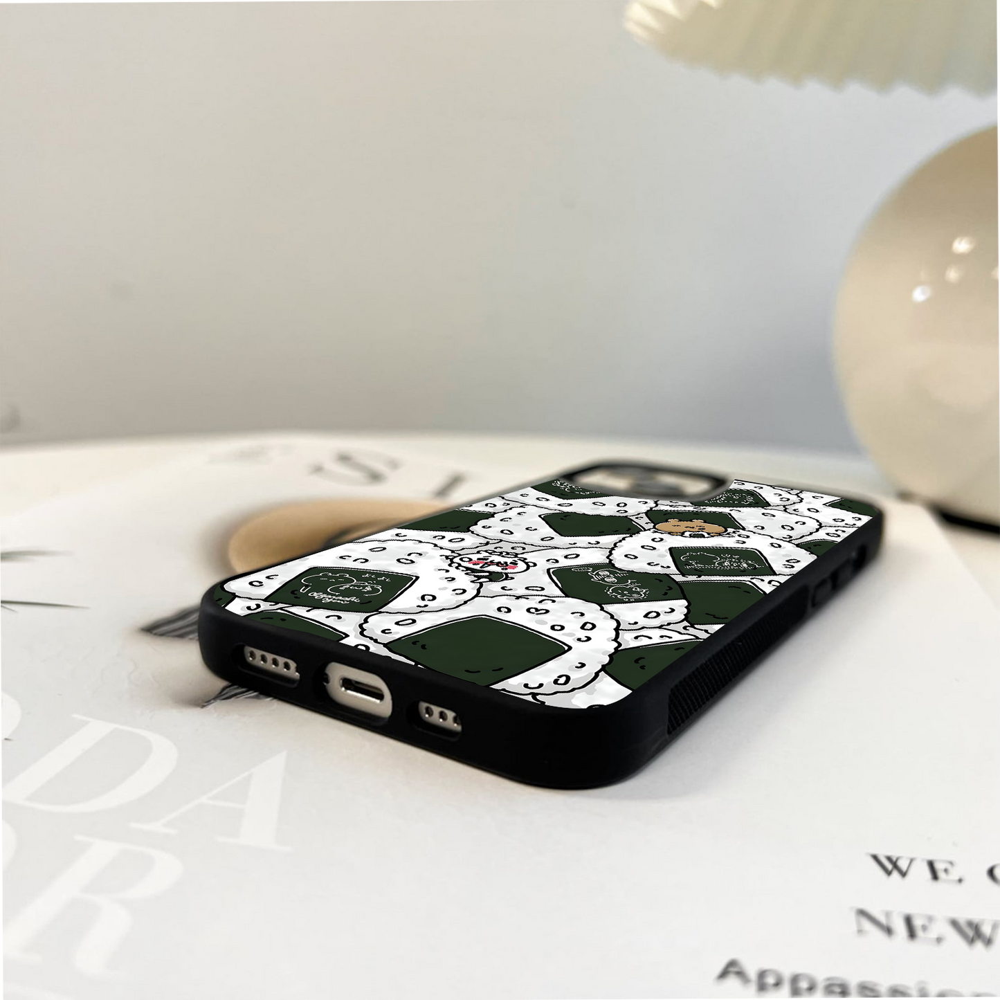 Cuddle Rice Buds Glass Case