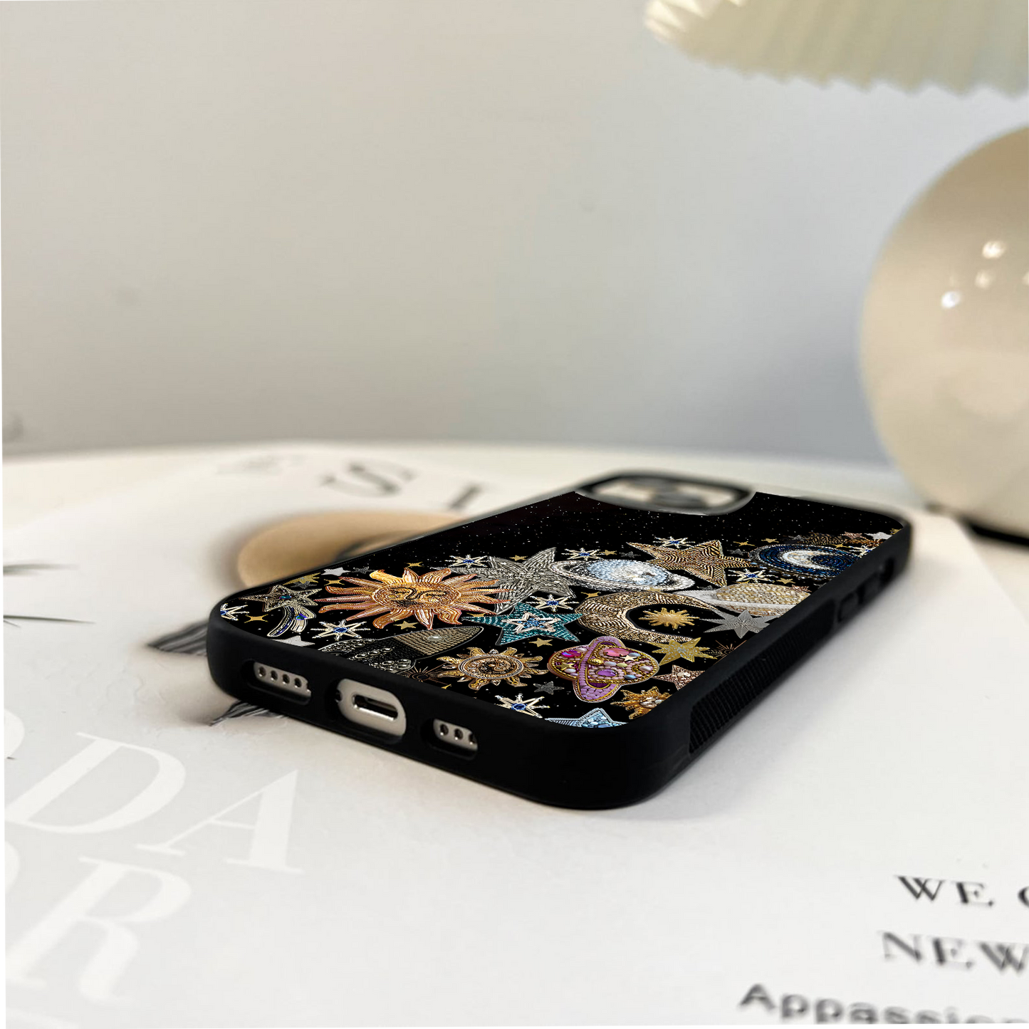 Cosmic Sparkle Dreams Glass Case