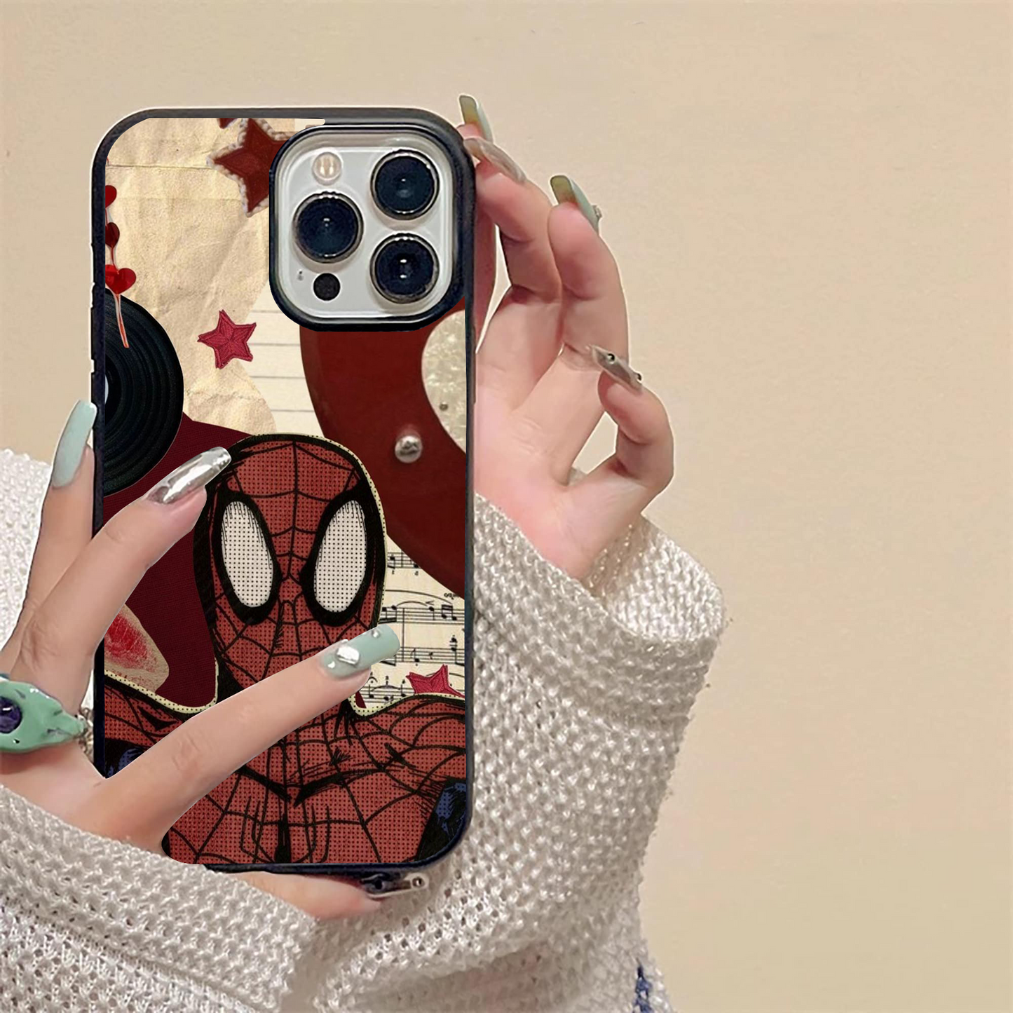 Web Warrior Vibes Glass Case