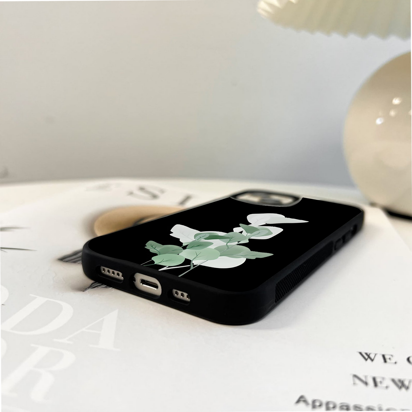 Emerald Dreams Bloom Glass Case