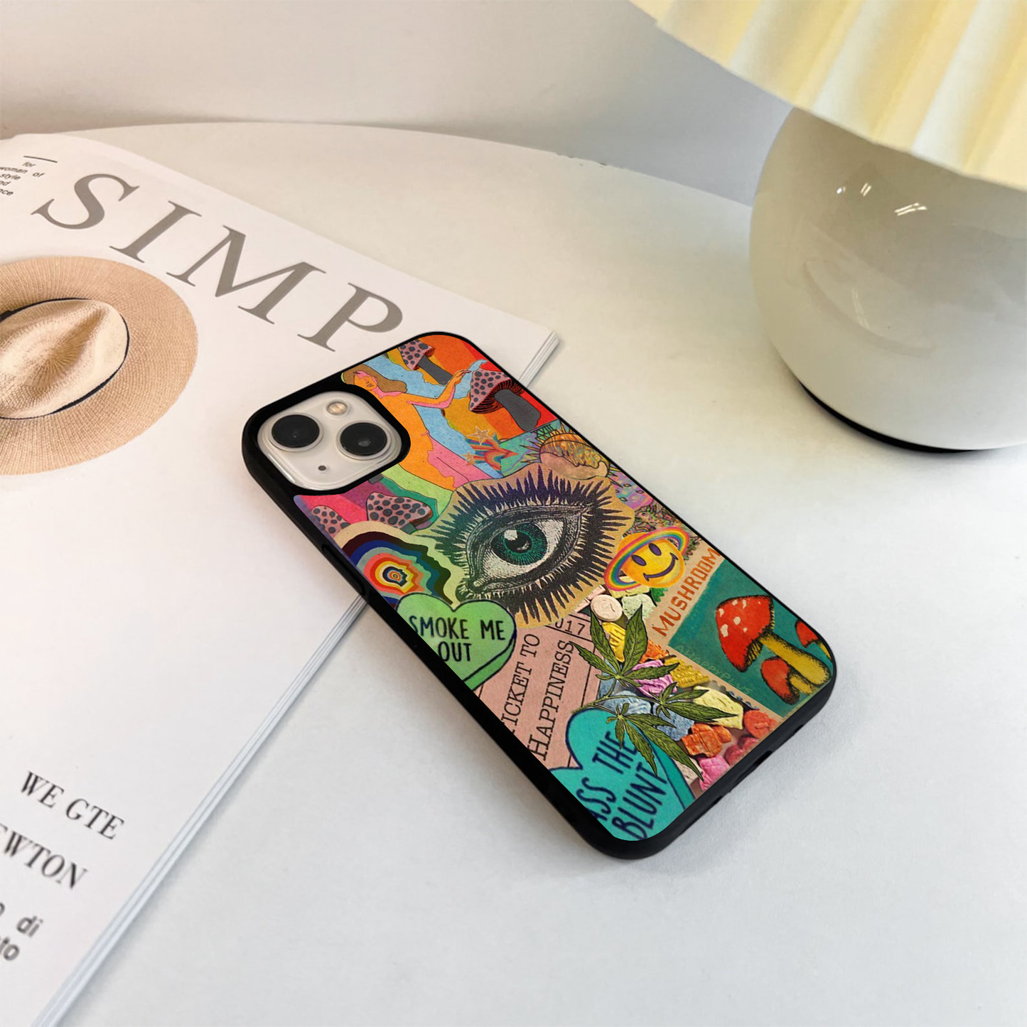 Mystic Eye Wonderland Glass Case