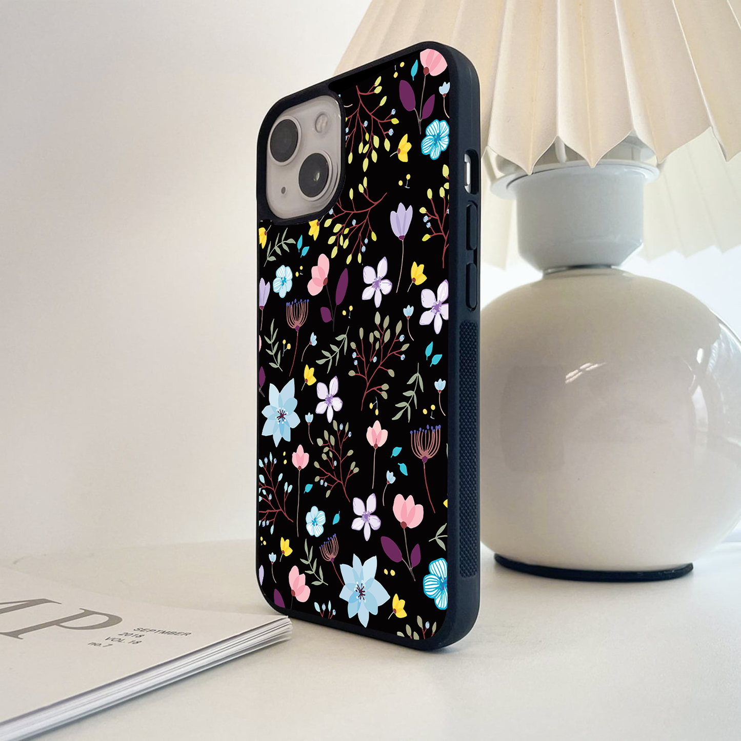 Petal Rain Delight Glass Case