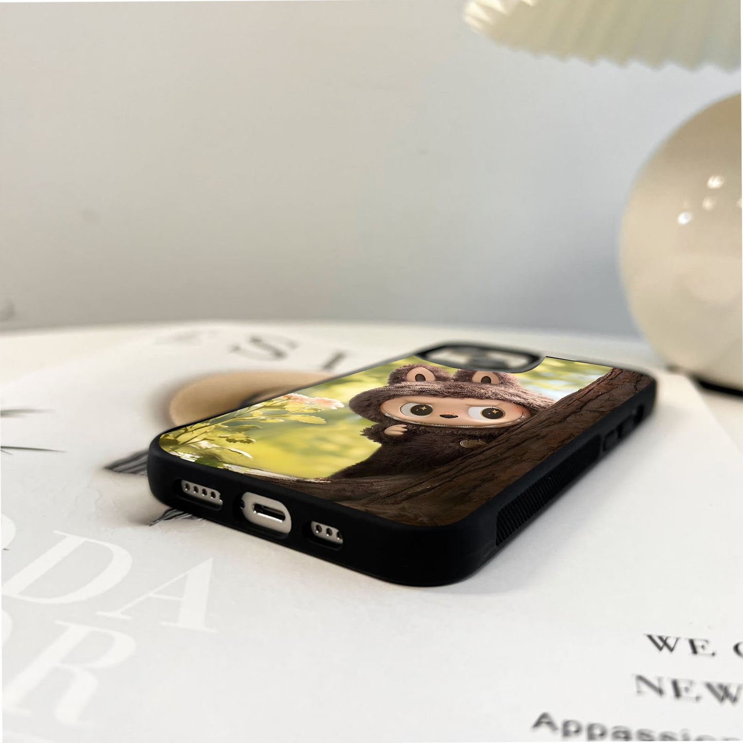 Cool Labubu Glass Case