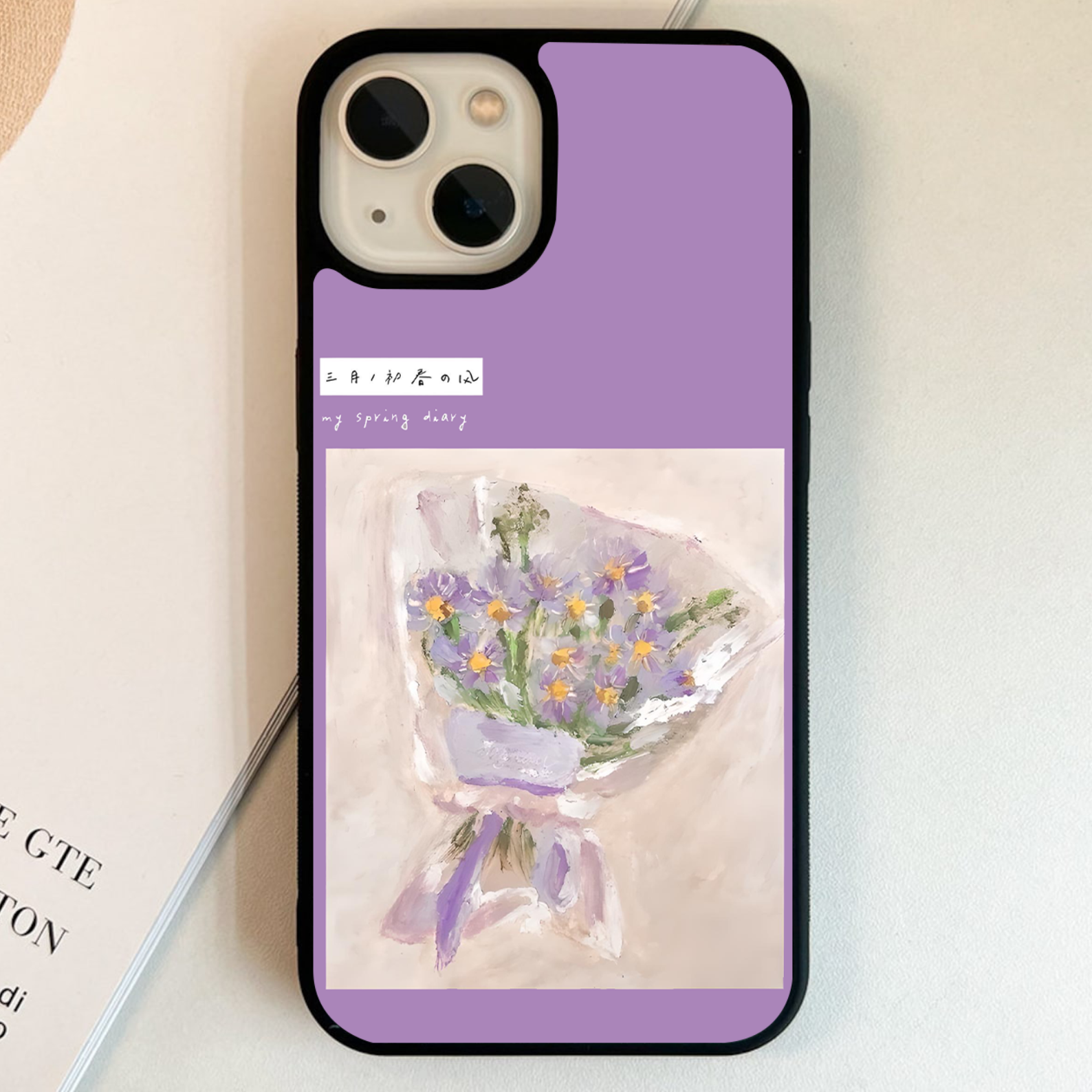 Diary of Spring Glass Case – Phone Villa