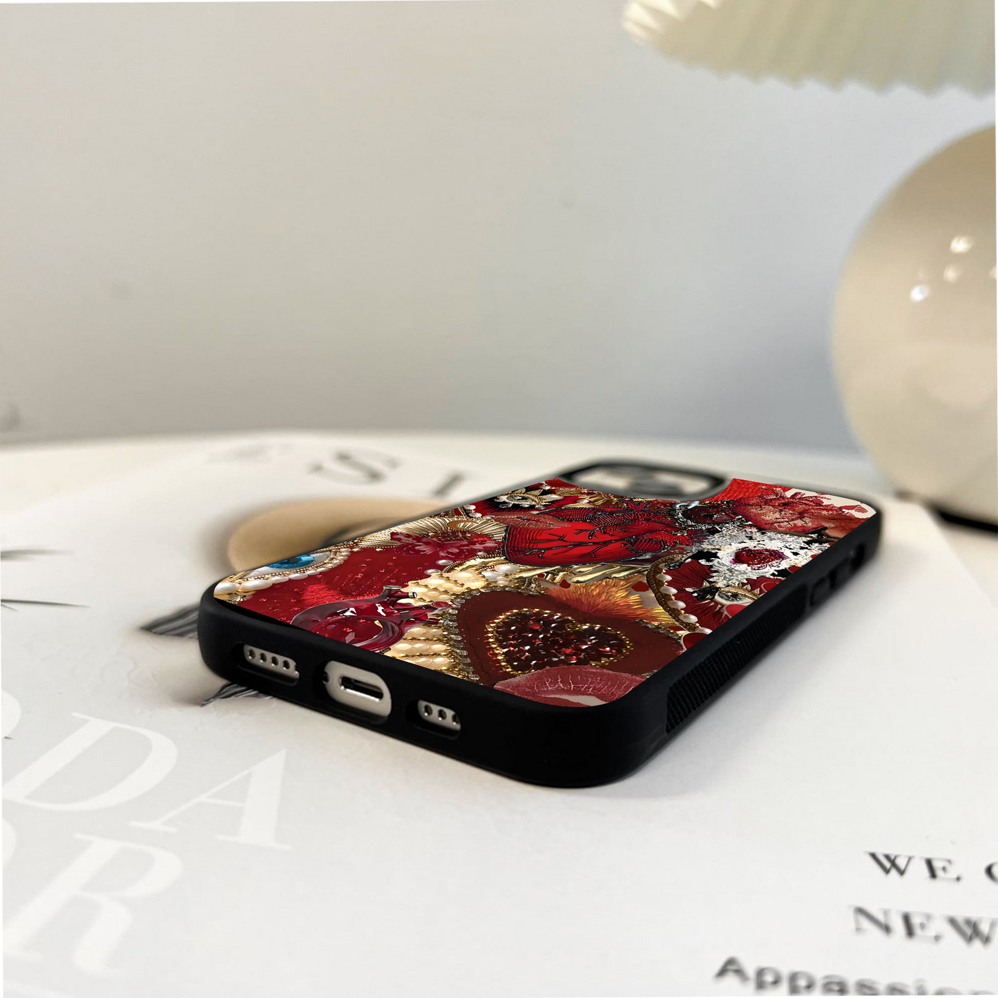 Baroque Heart Ritual Glass Case