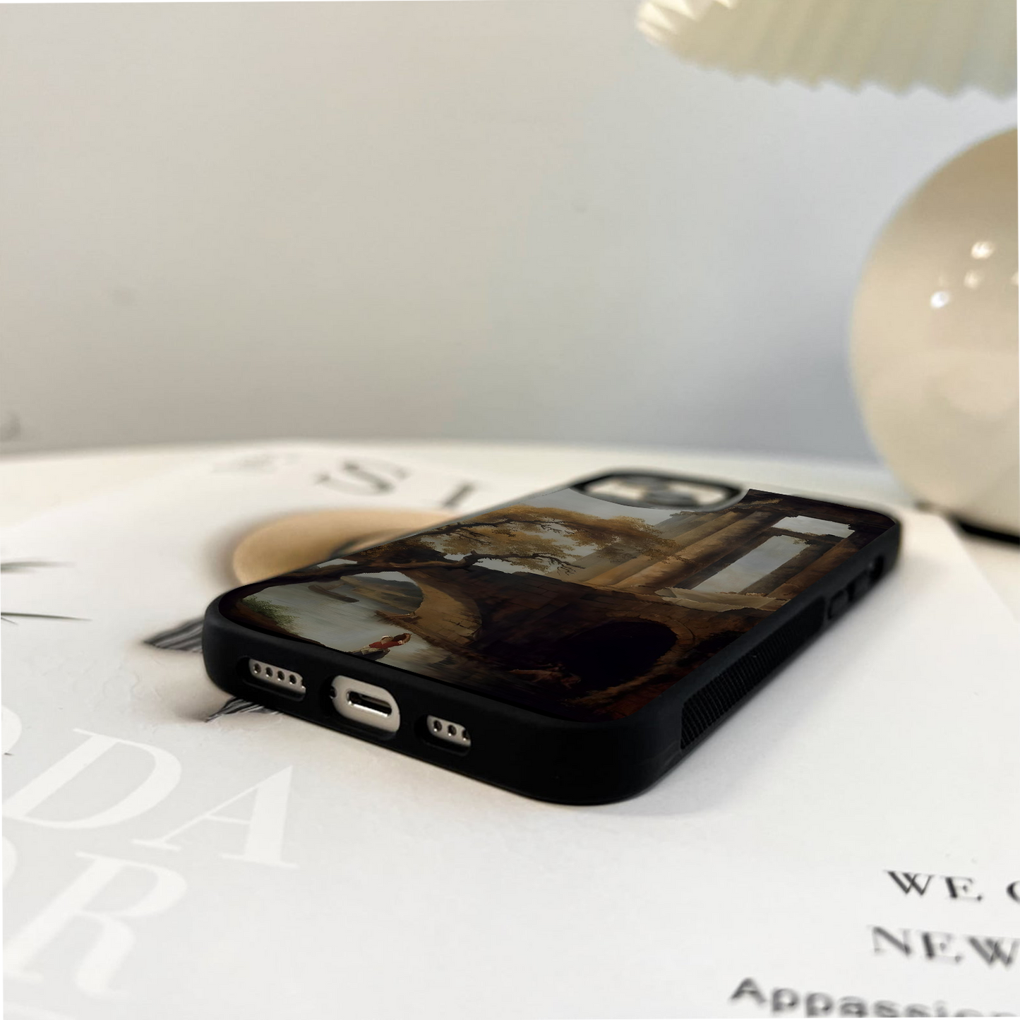 Golden Temple Flow Glass Case