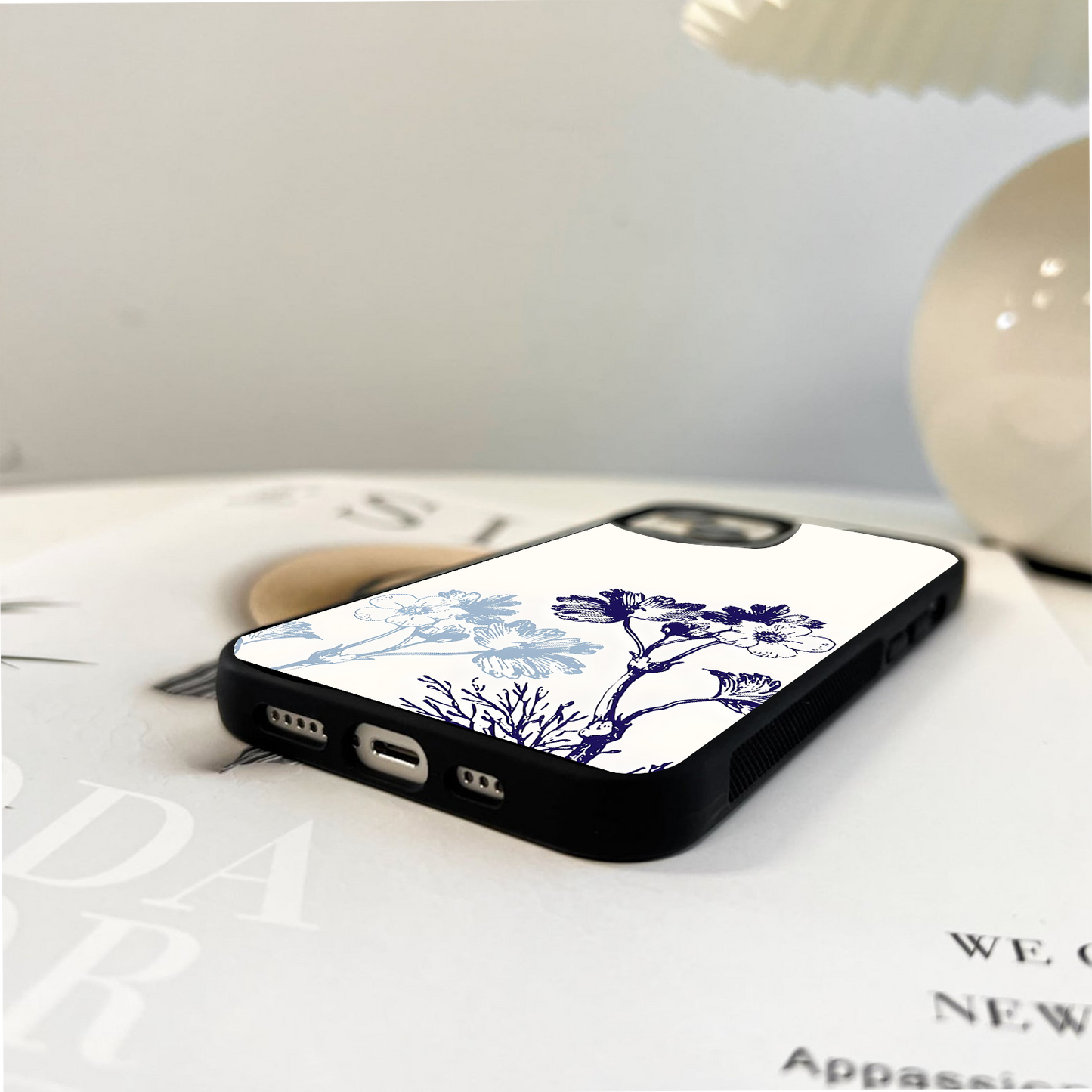 Sketch Bloom Bliss Glass Case