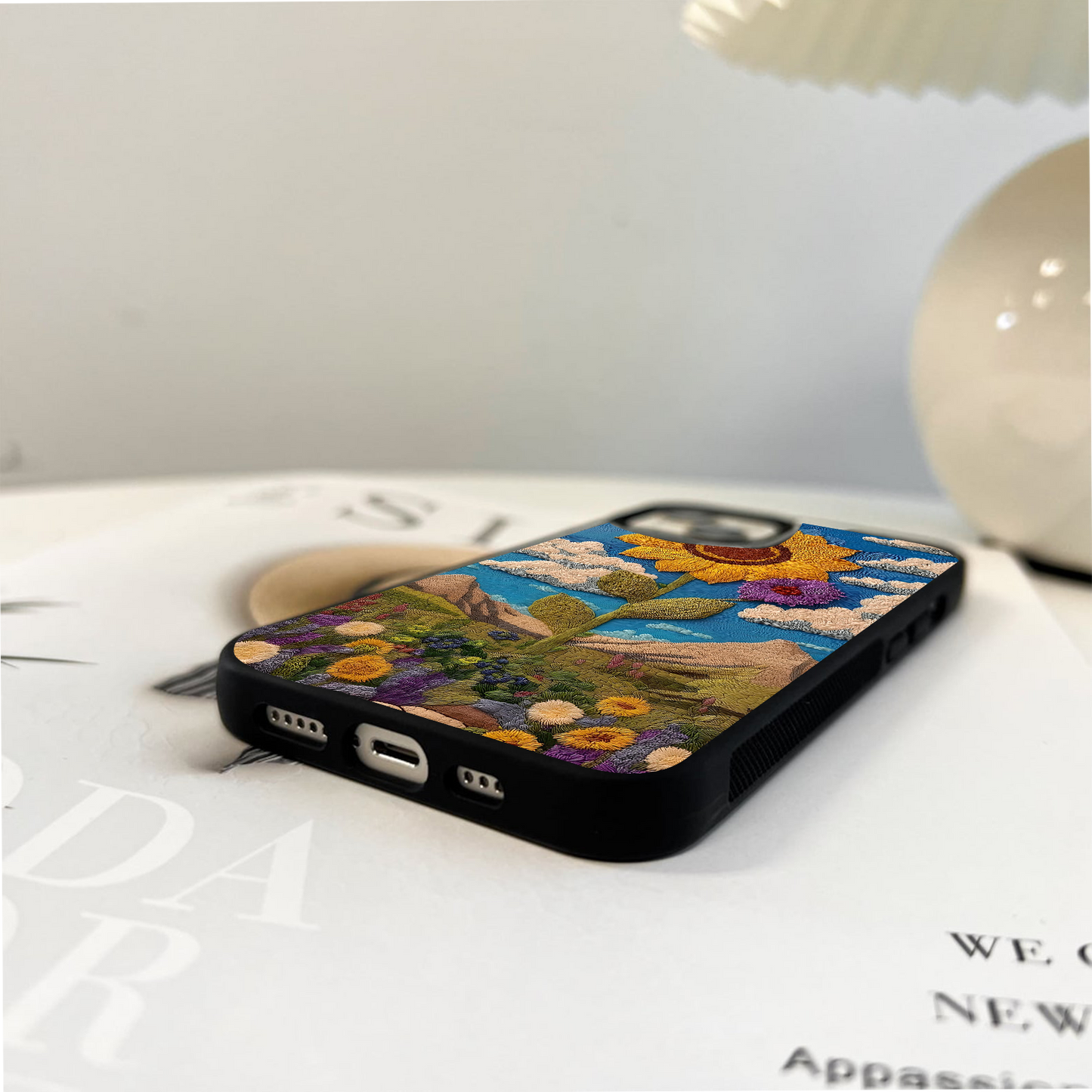 Sun-Kissed Valley Glass Case