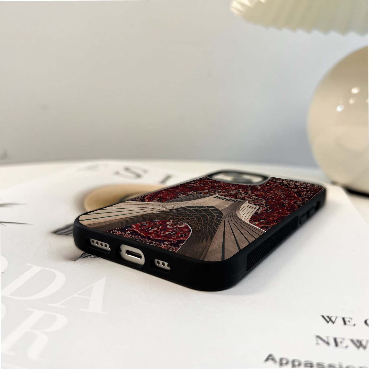 Regal Archway Tapestry Glass Case