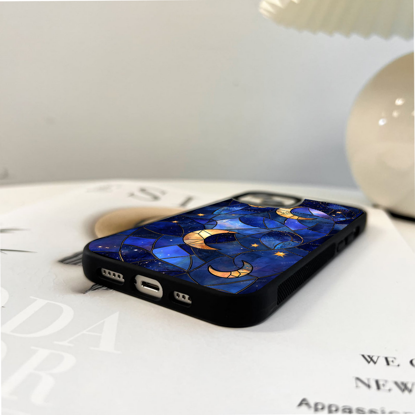 Starlit Sky Tapestry Glass Case