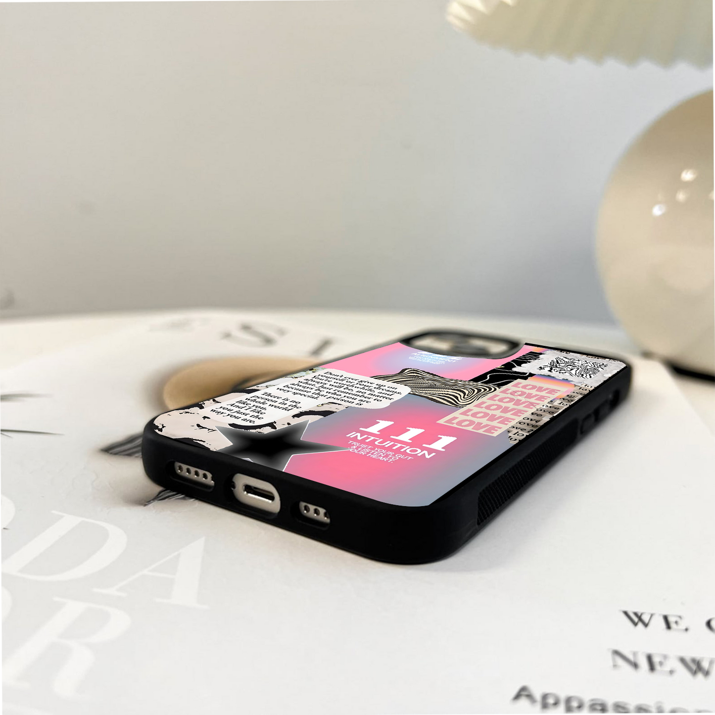 Divine Love Vibes Glass Case