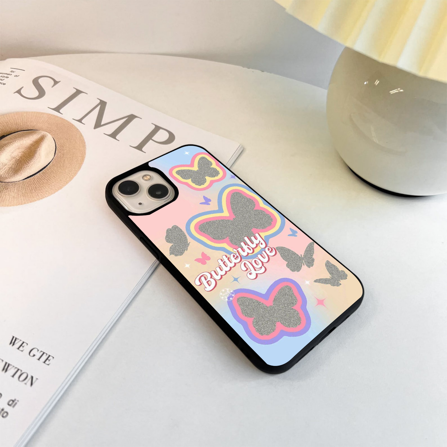 Pastel Wings Dream Glass Case