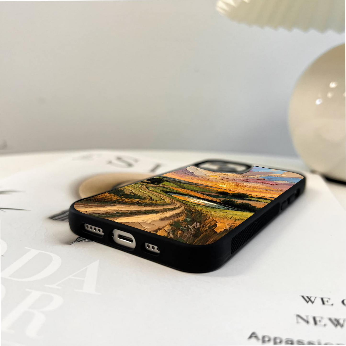 Golden Path Glow Glass Case