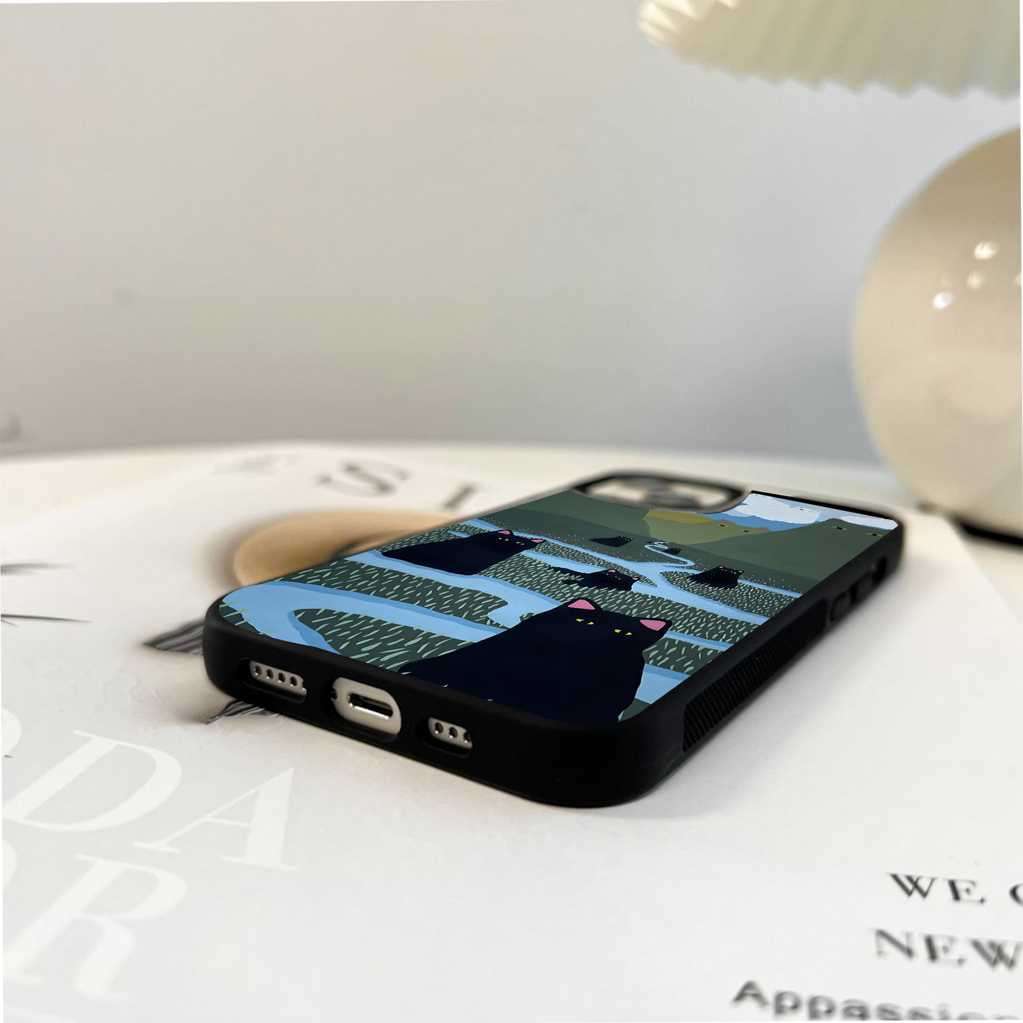 Meowtain Sky Parade Glass Case