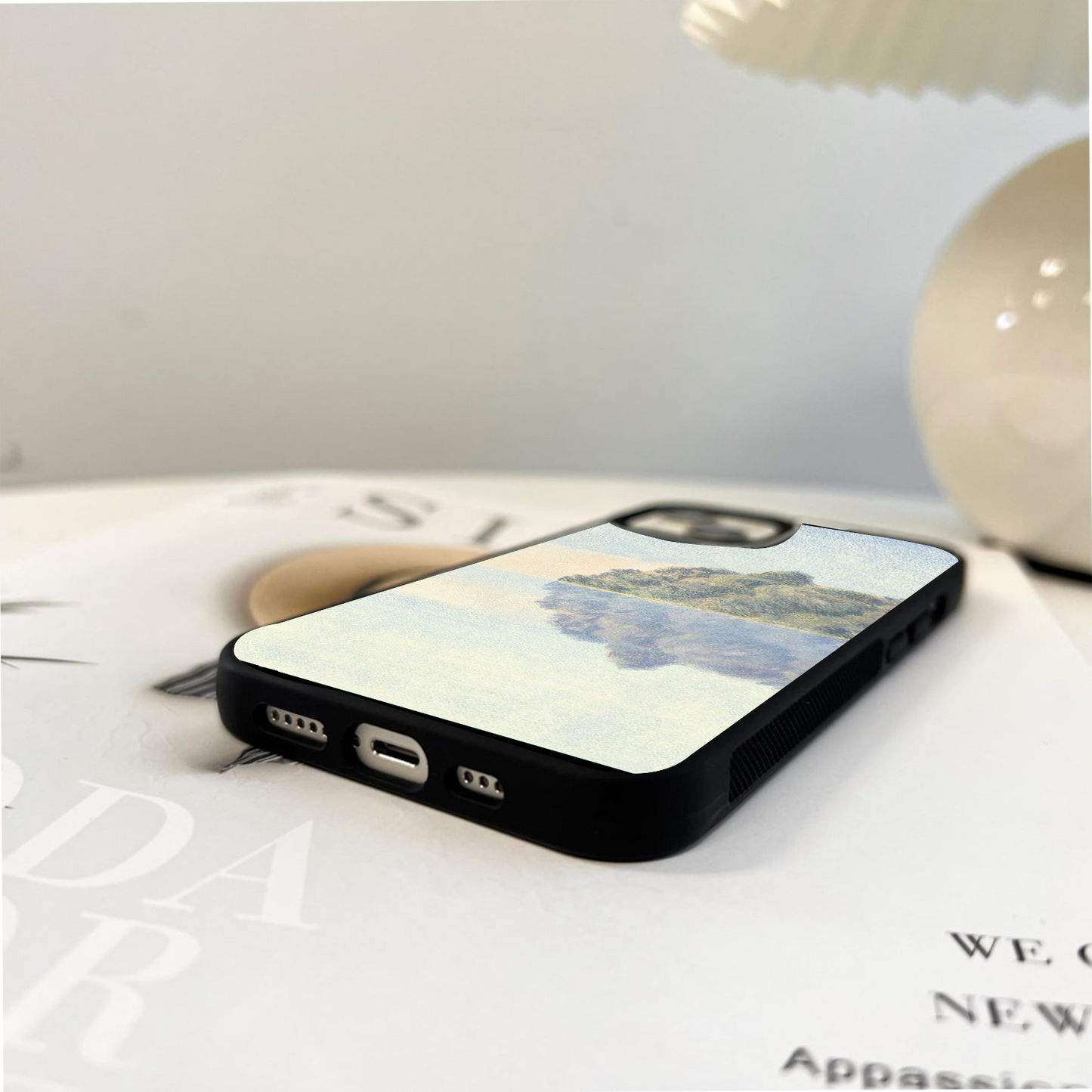 Soft Still Silence Glass Case