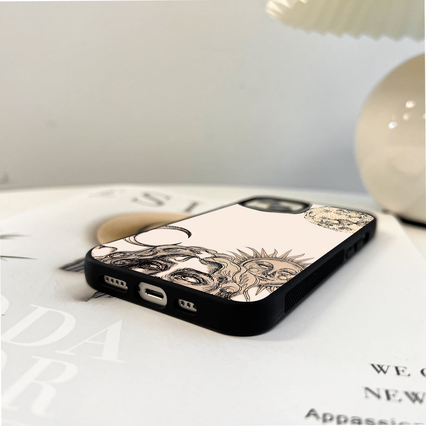 Mystic Mind Moonrise Glass Case