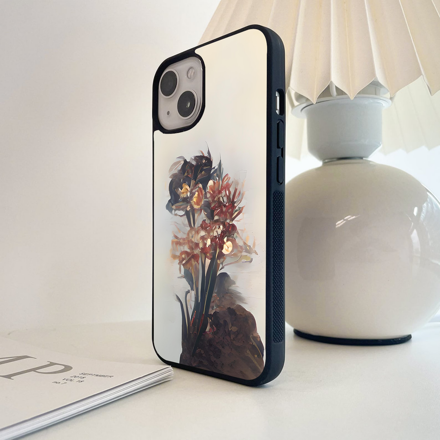 Muted Petal Echo Glass Case