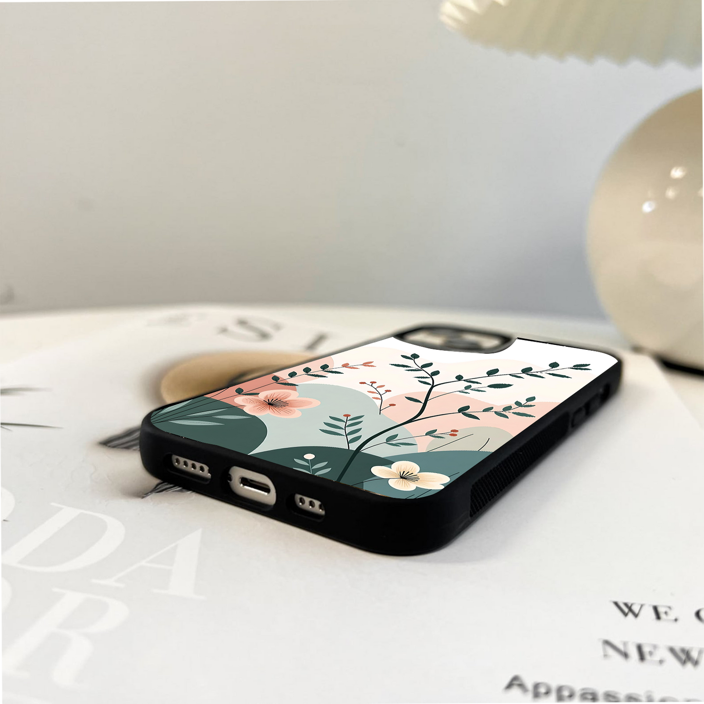 Freely Minimal Pattern Glass Case