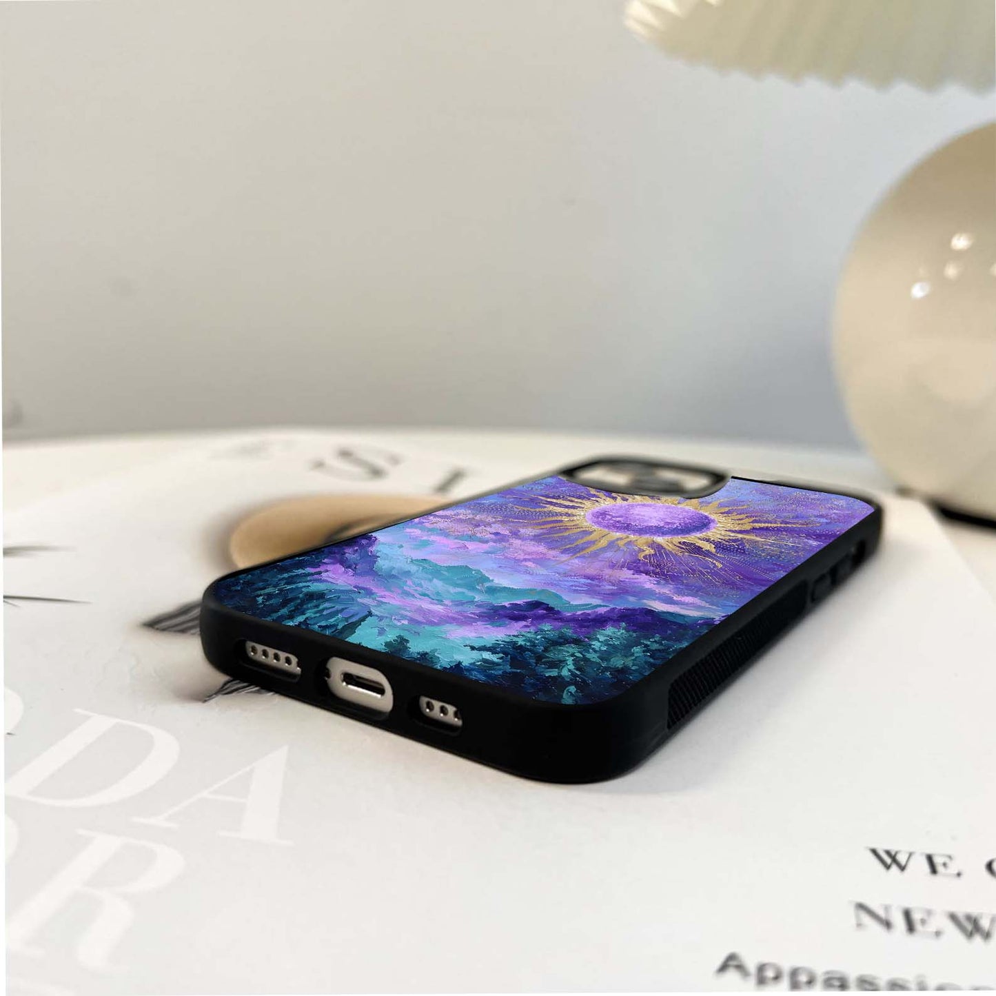 Lavender Mirage Glass Case