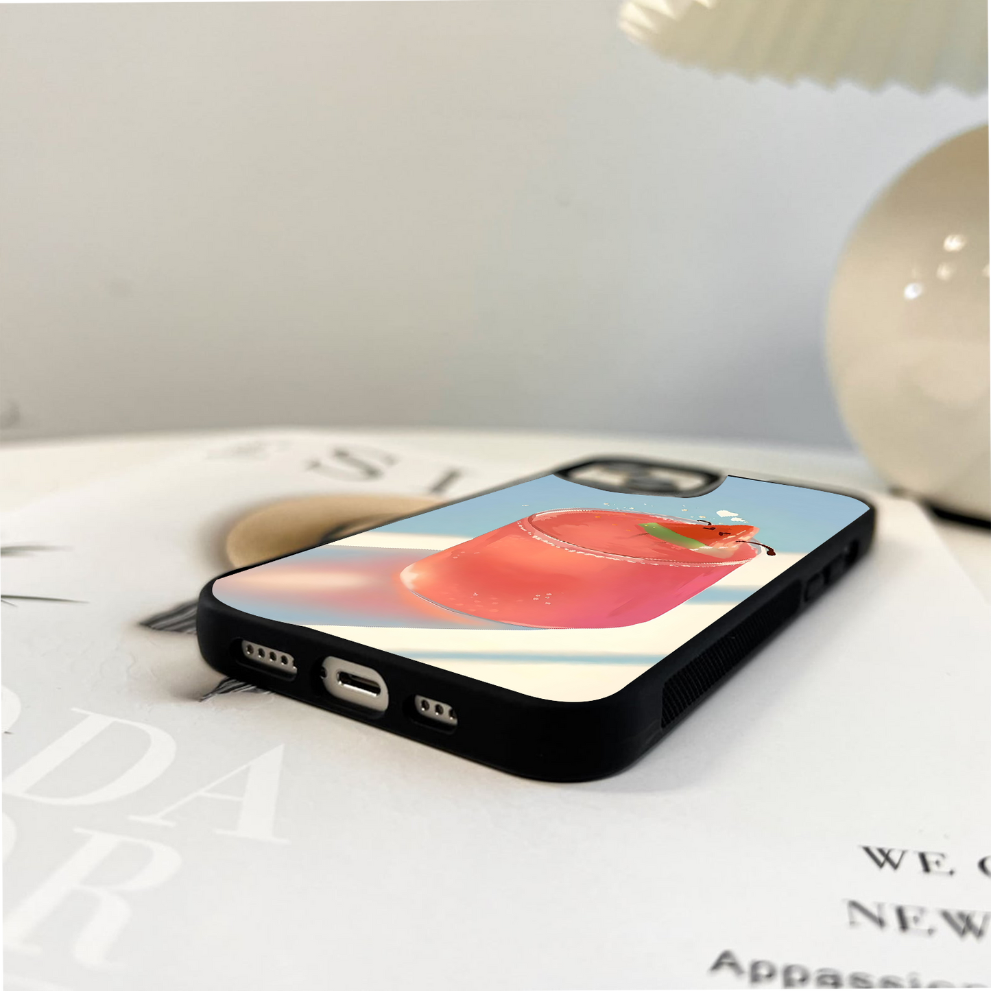 Melon Love Splash Glass Case