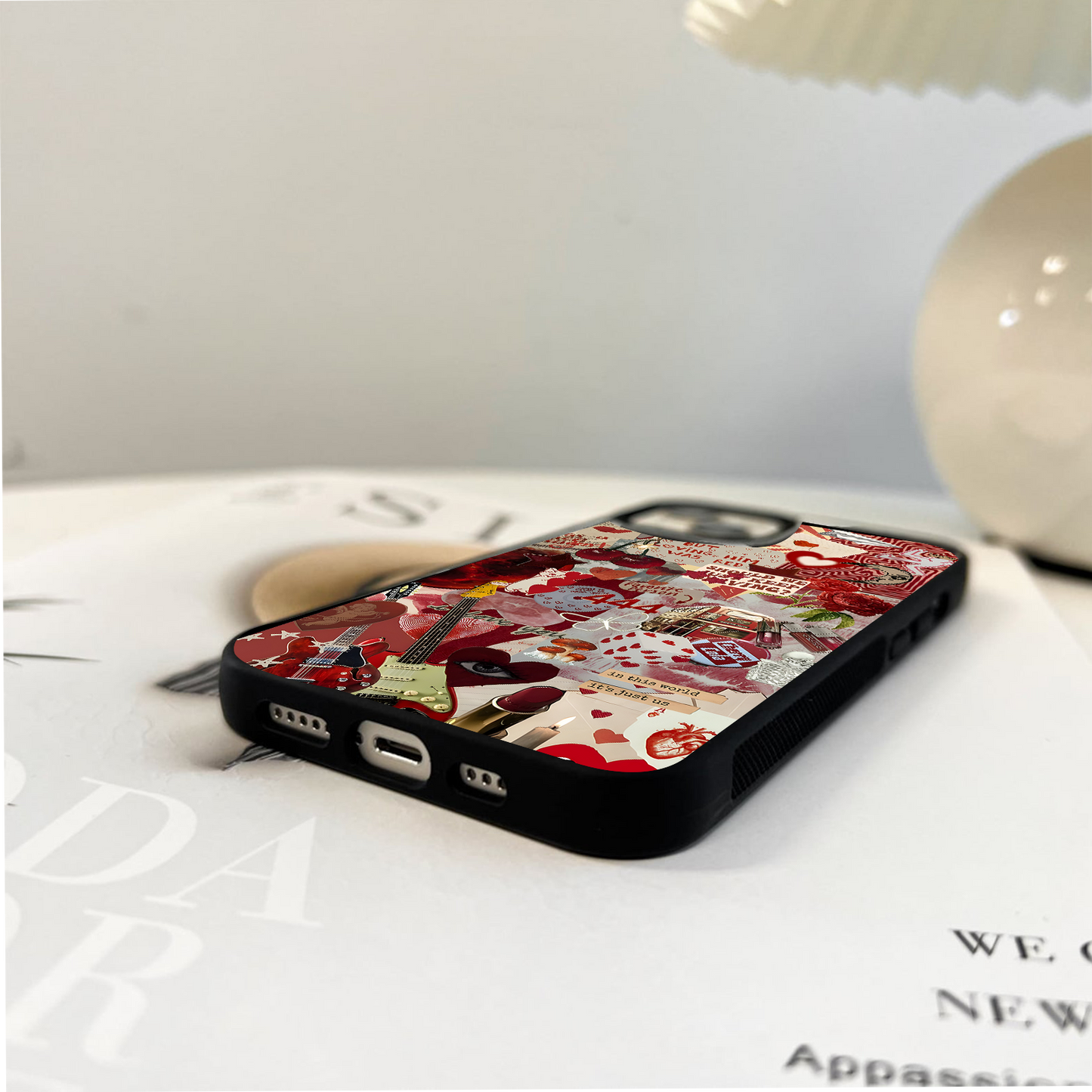 Lover Red Chaos Glass Case