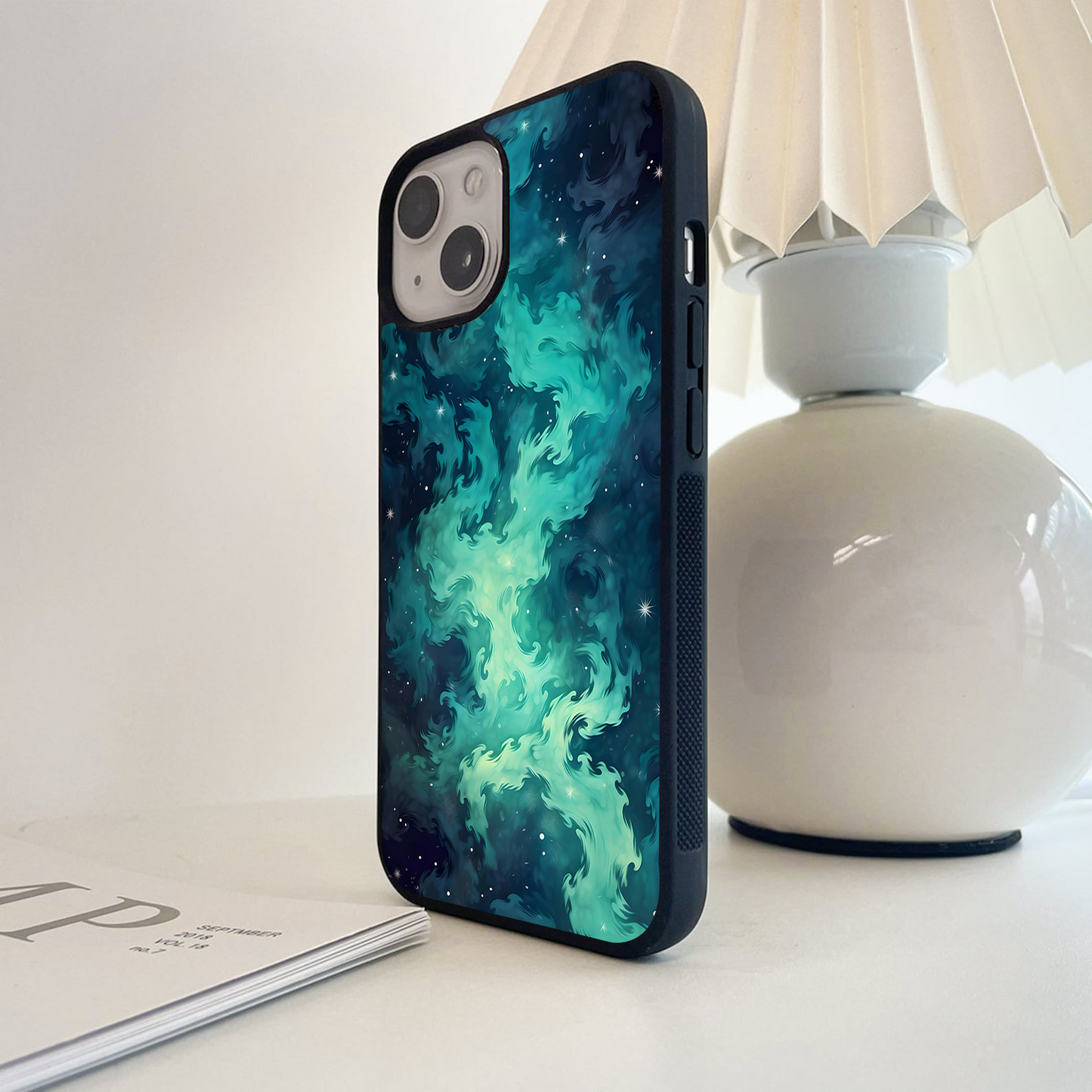 Nebula Spirit Pulse Glass Case