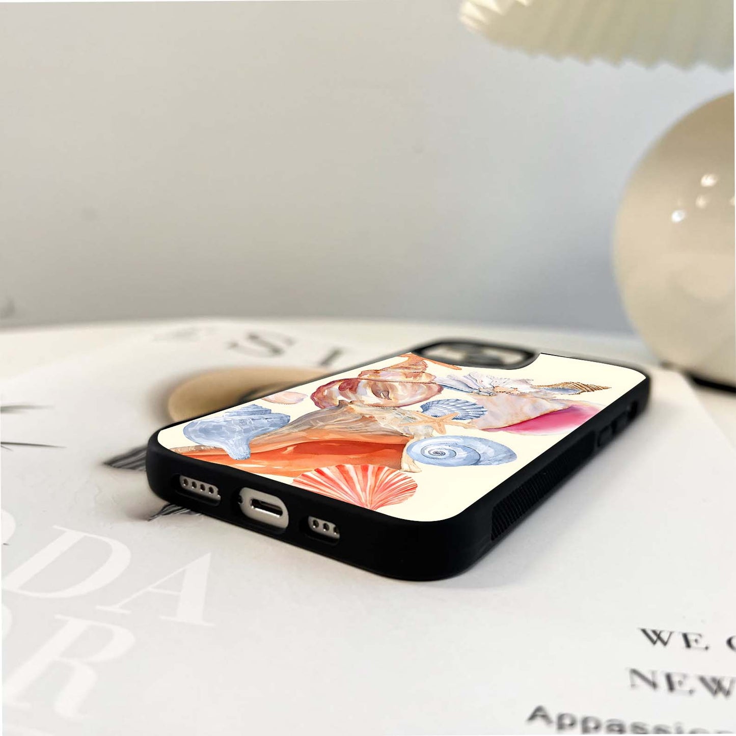 Shells Beach Harmony Glass Case