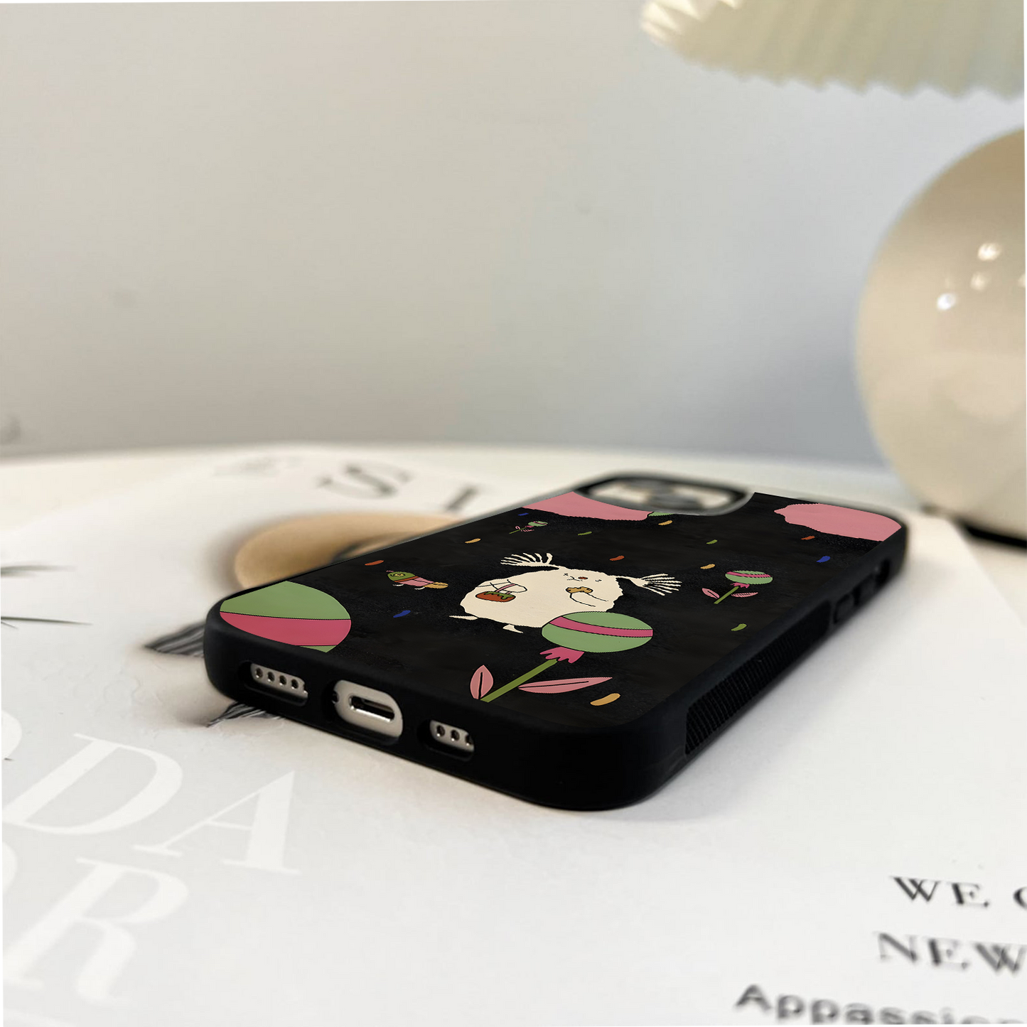 Cookie Space Trip Glass Case