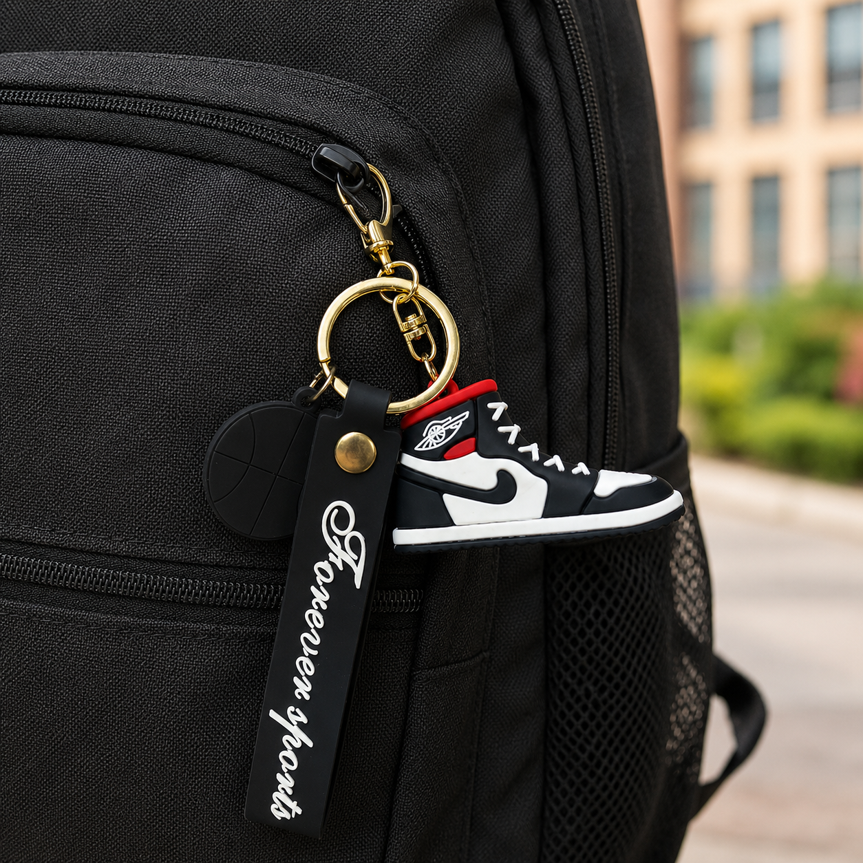 Urban Sneaker Vibes Keychain
