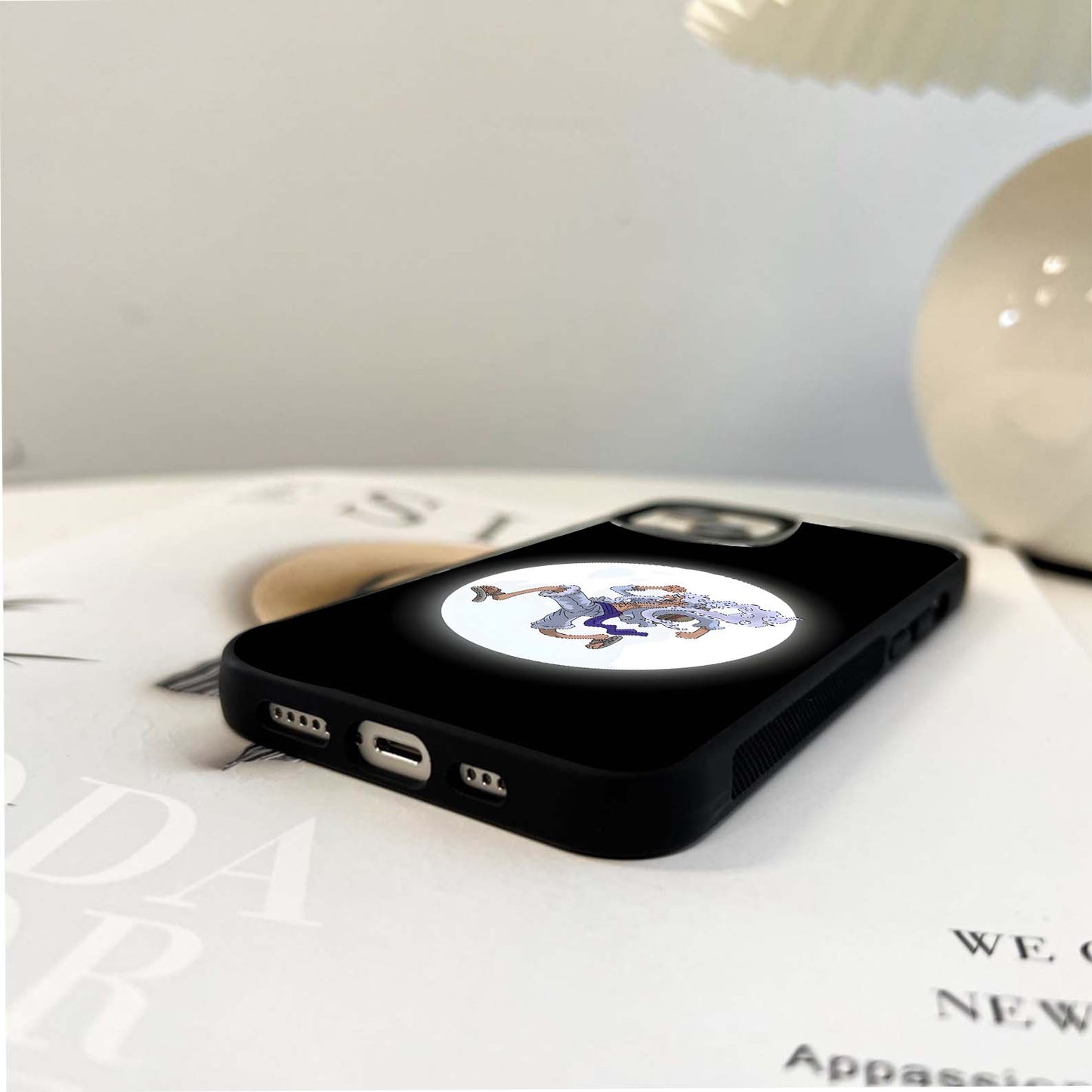 Luffy Moonlit Freedom Glass Case