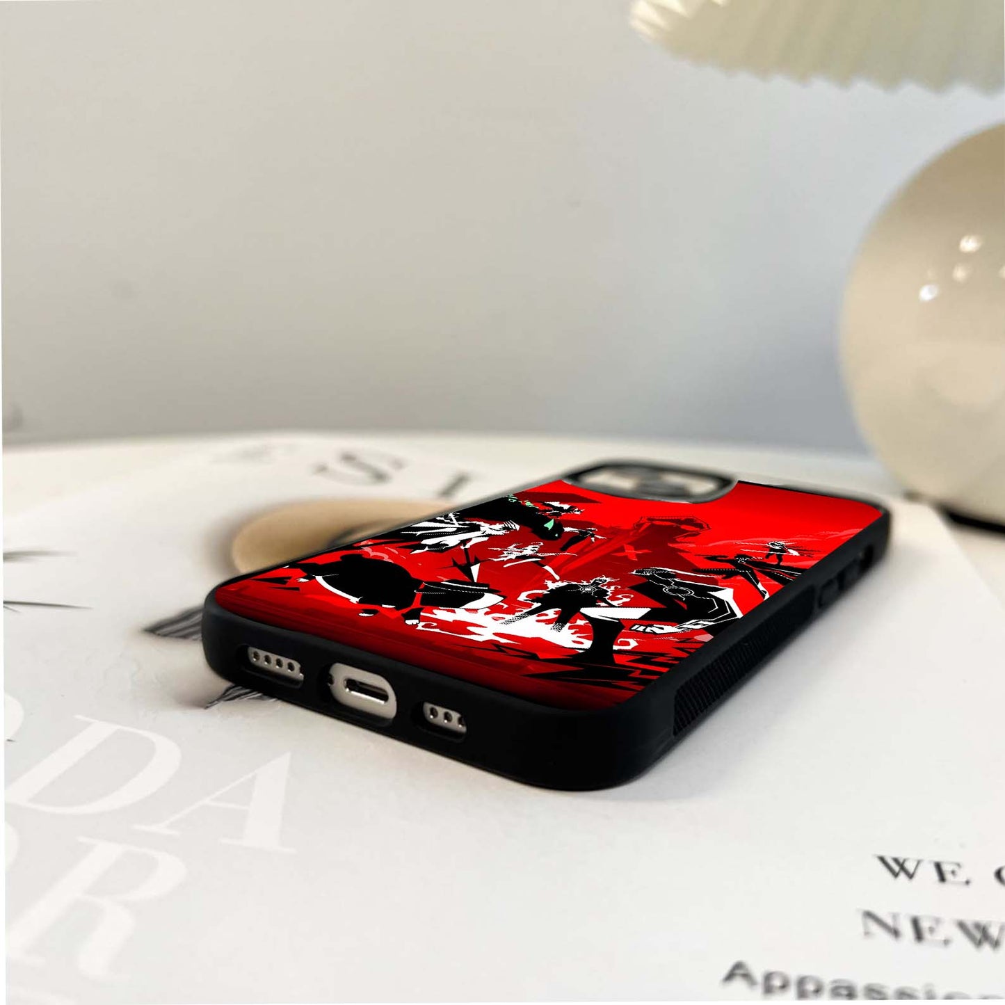 Crimson To Be Hero X Glass Case