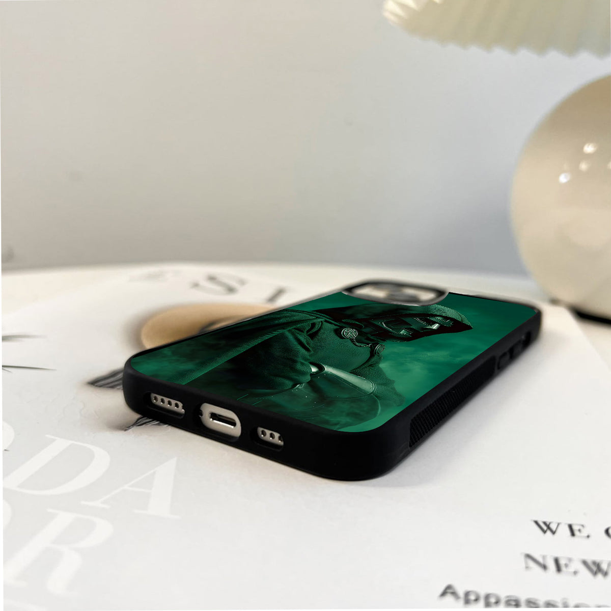 Dr.Doom Dark Portrait Glass Case