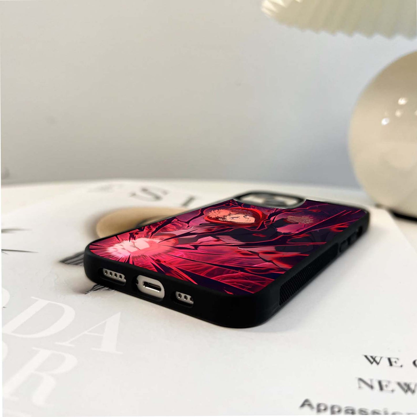 Cursed Power Strike Glass Case