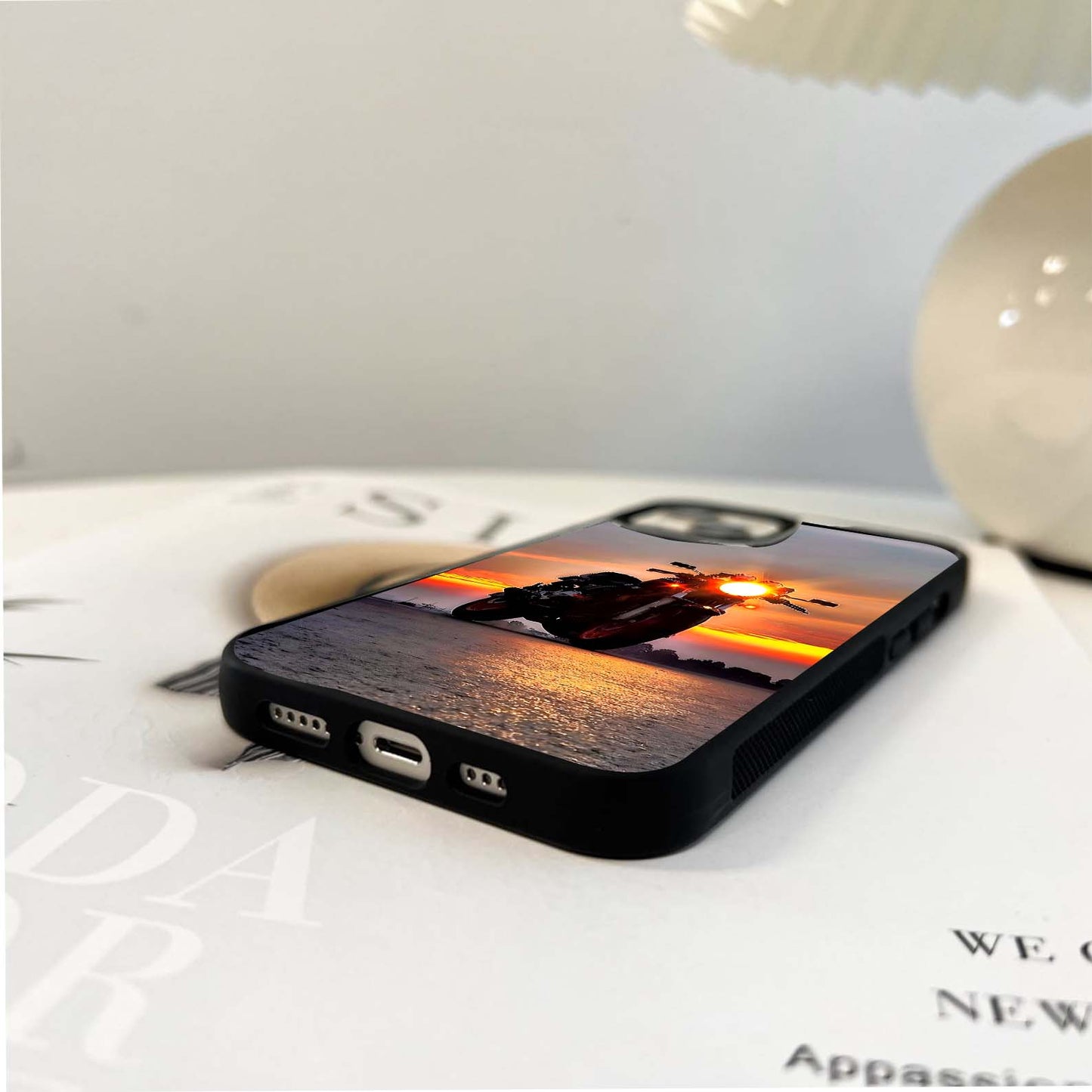 Sunset Street Racer Glass Case