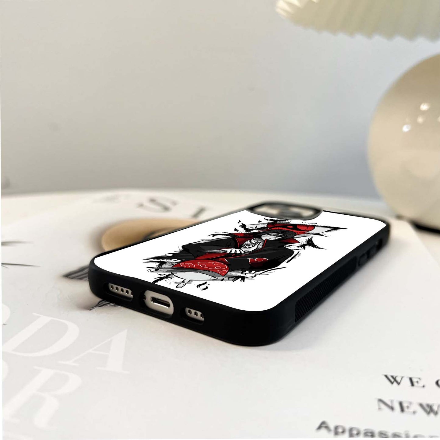 Itachi Sharingan Glass Case