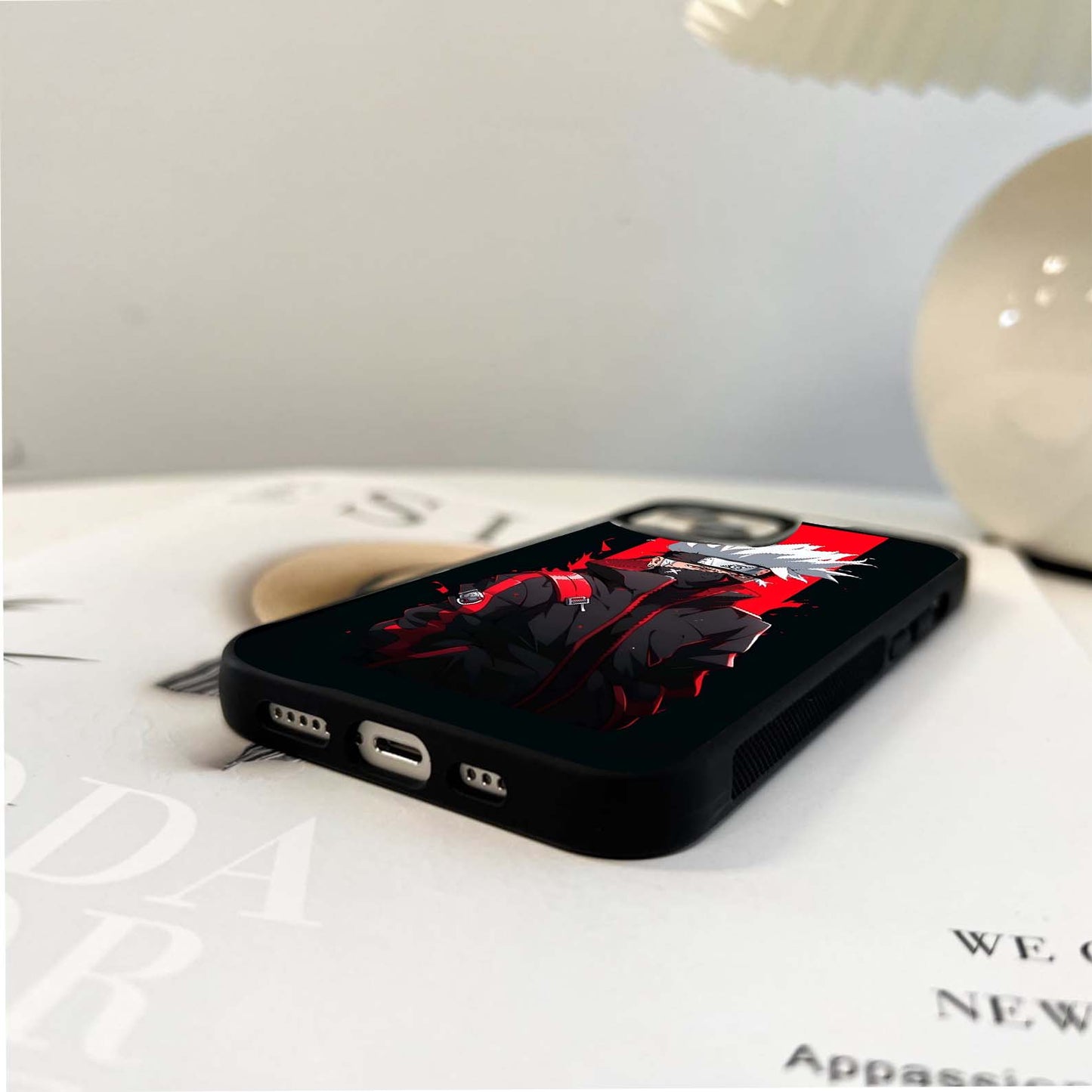 Kakashi Scarlet Shadow Glass Case