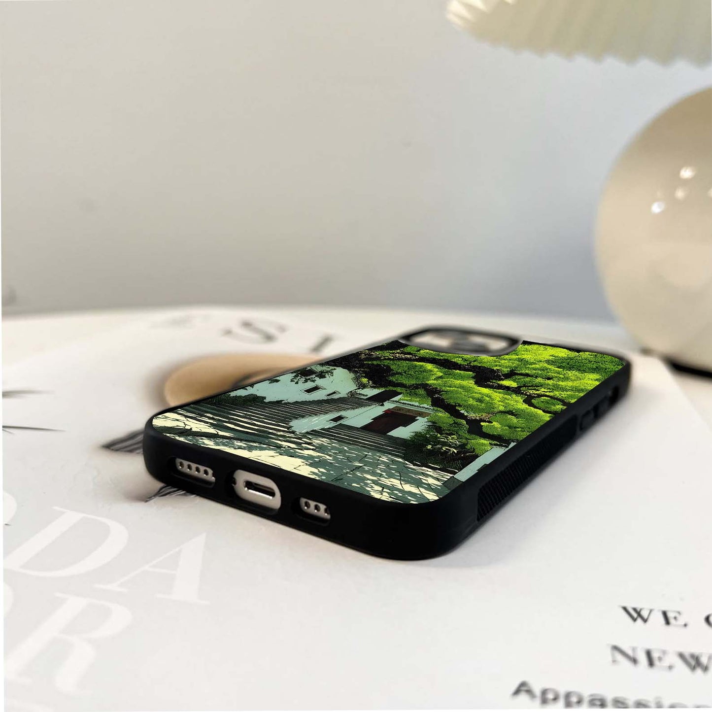 Emerald Temple Path Glass Case