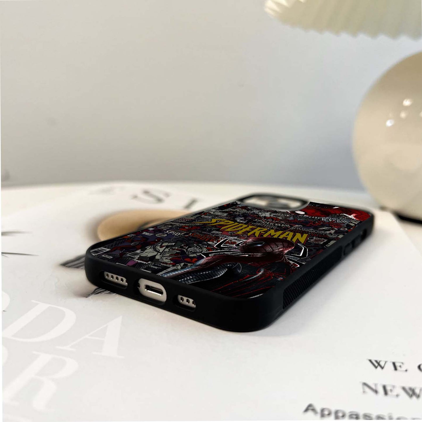 Spiderman Comic Storm Glass Case