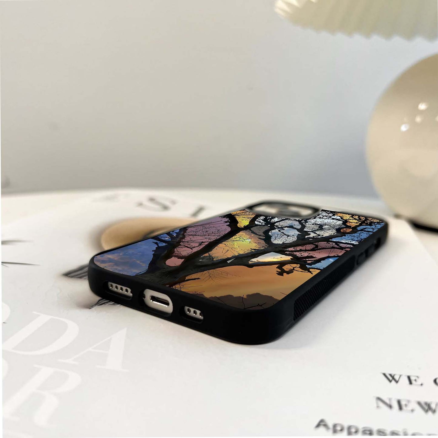 Aurora Cloud Symphony Glass Case