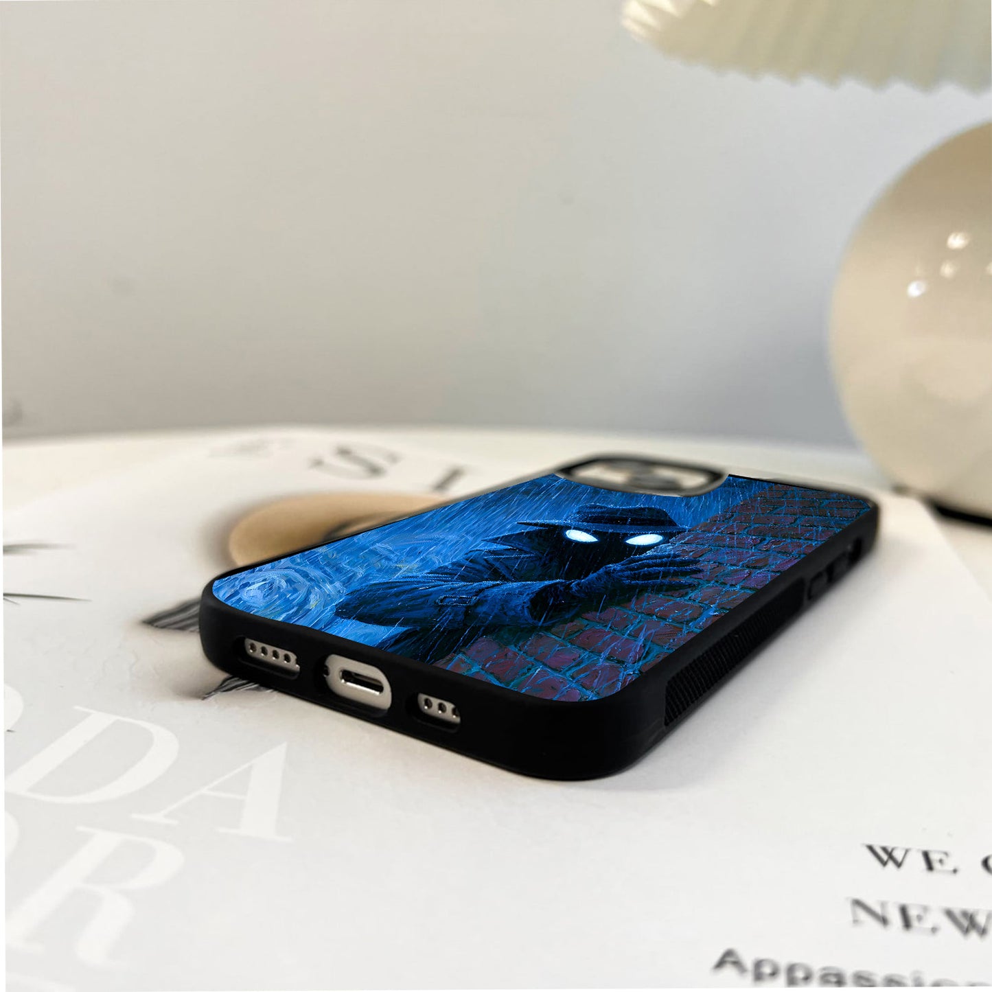 Noir Starry Guardian Glass Case